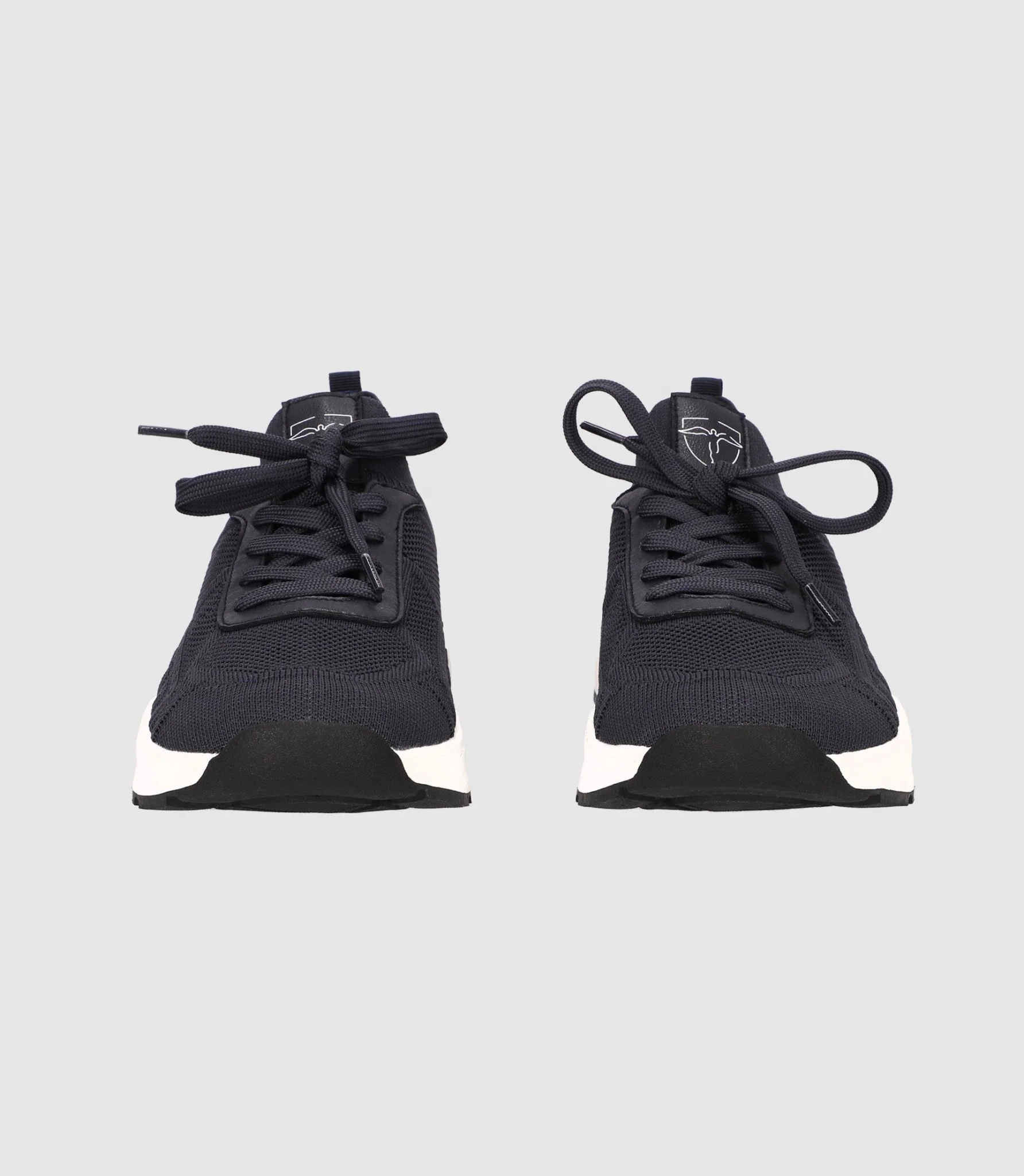 Chaussures sneakers en maille marine - Image 3