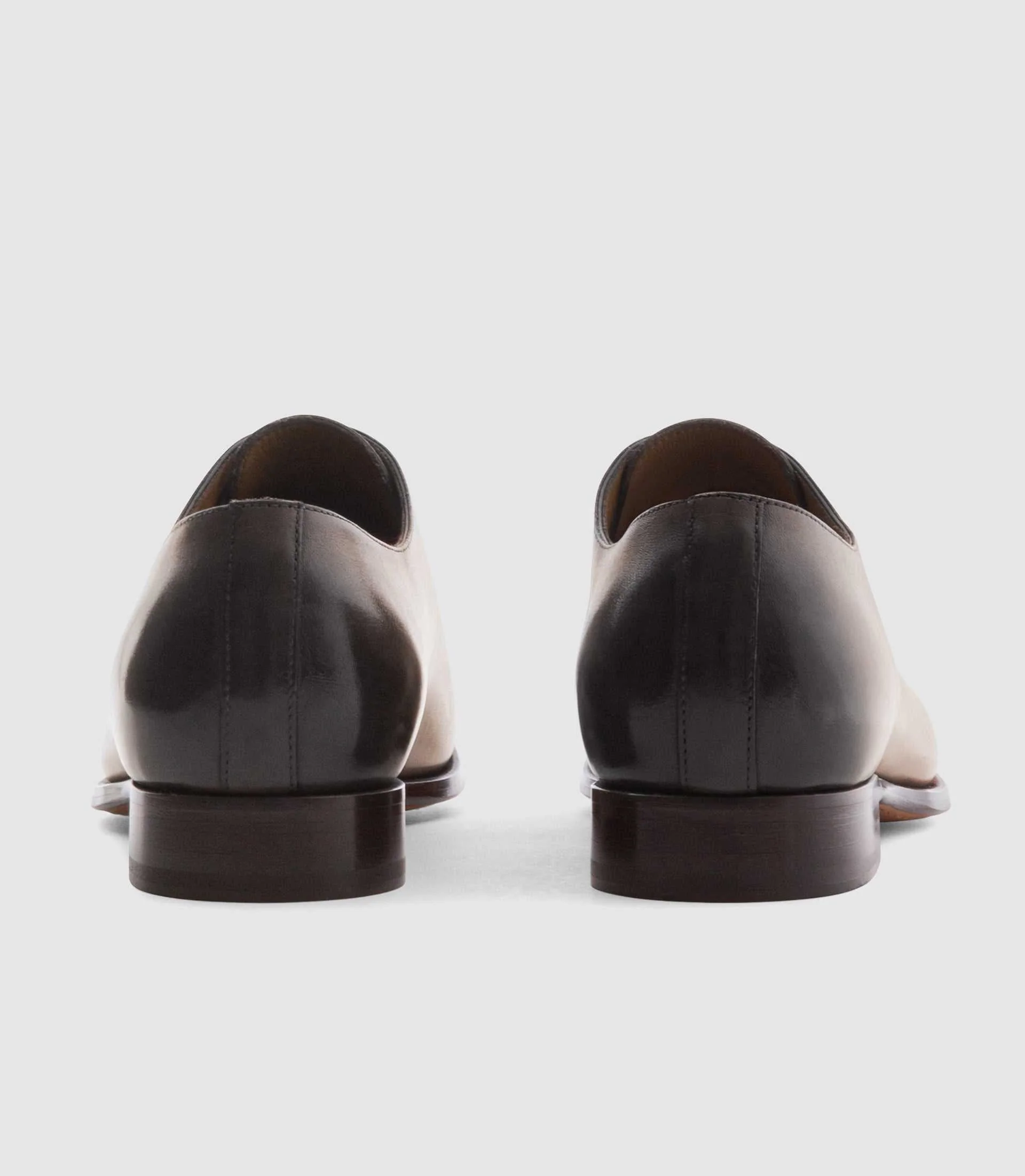 Richelieu en cuir marron corde EDMONDO - Image 4