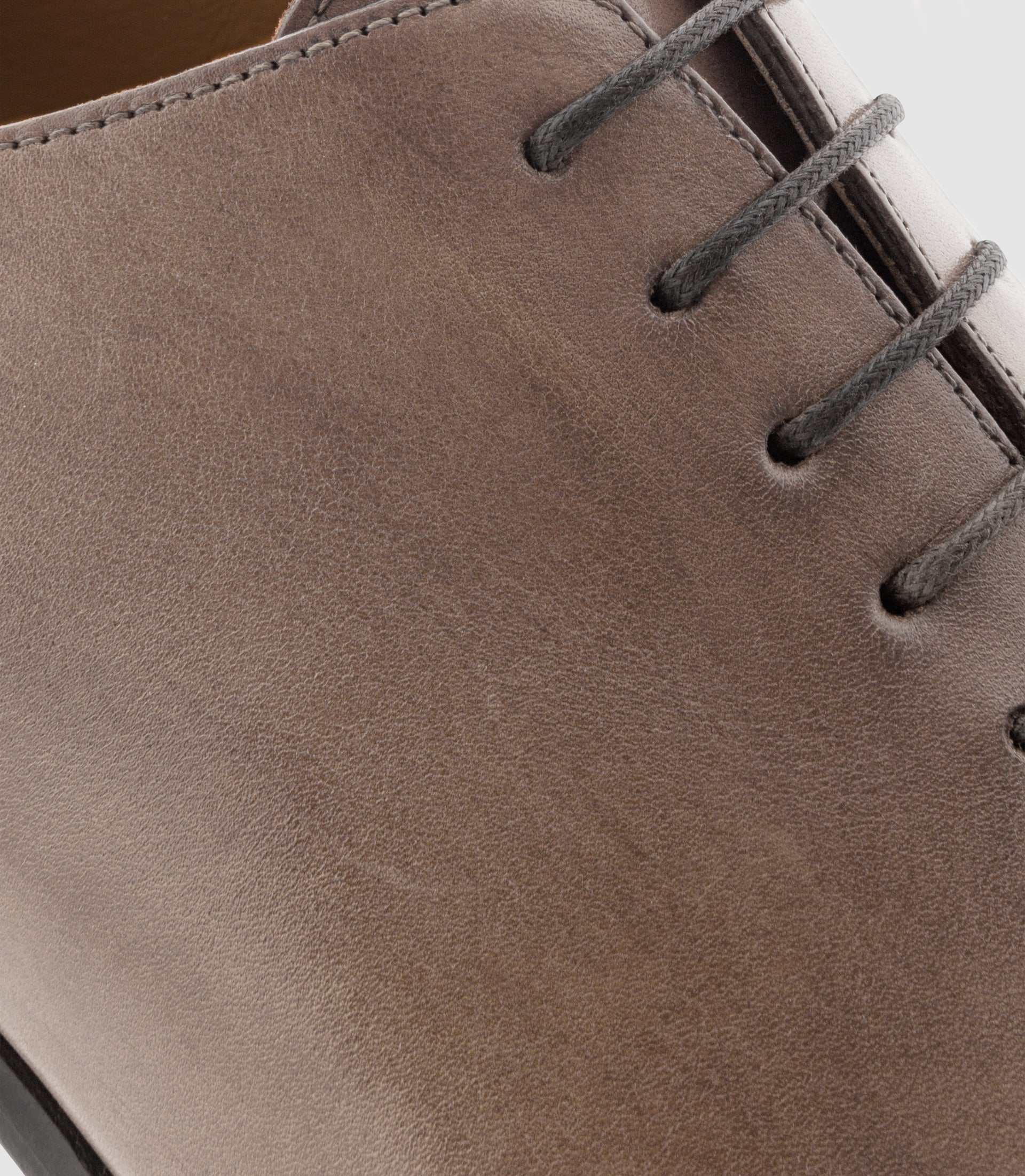 Richelieu en cuir marron corde EDMONDO - Image 6