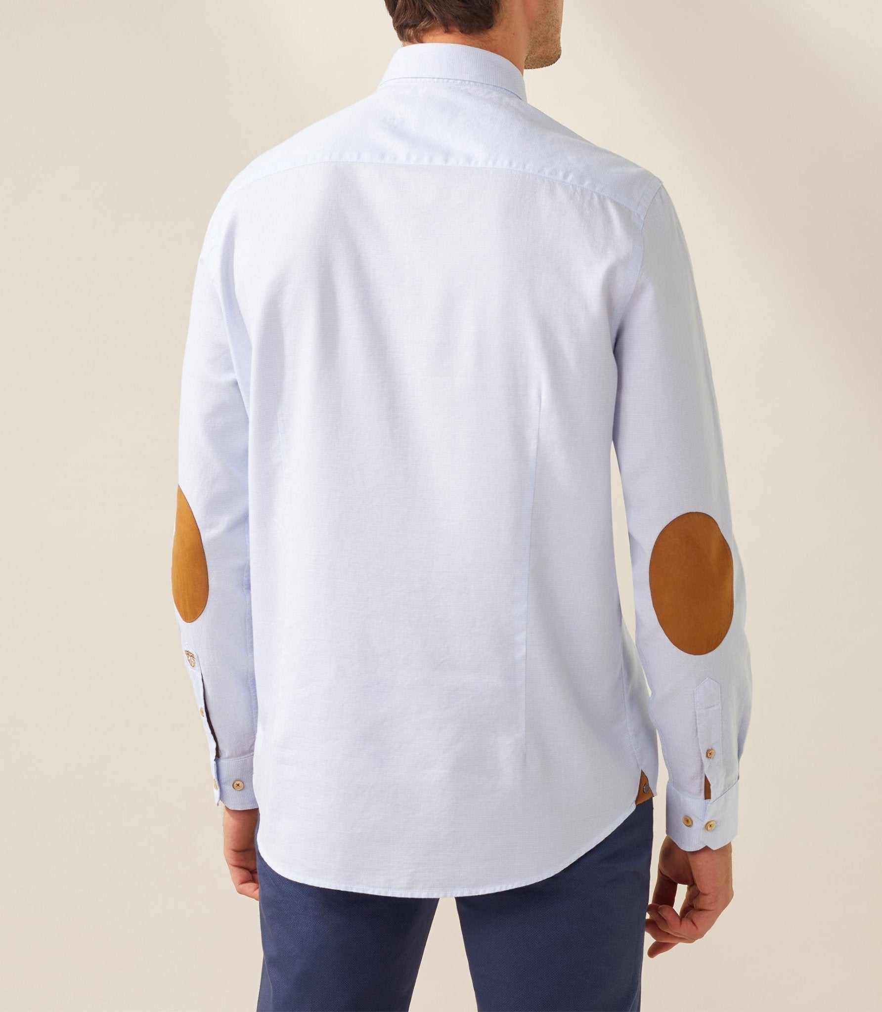 Chemise casual bleu "Tanouk" - Image 3