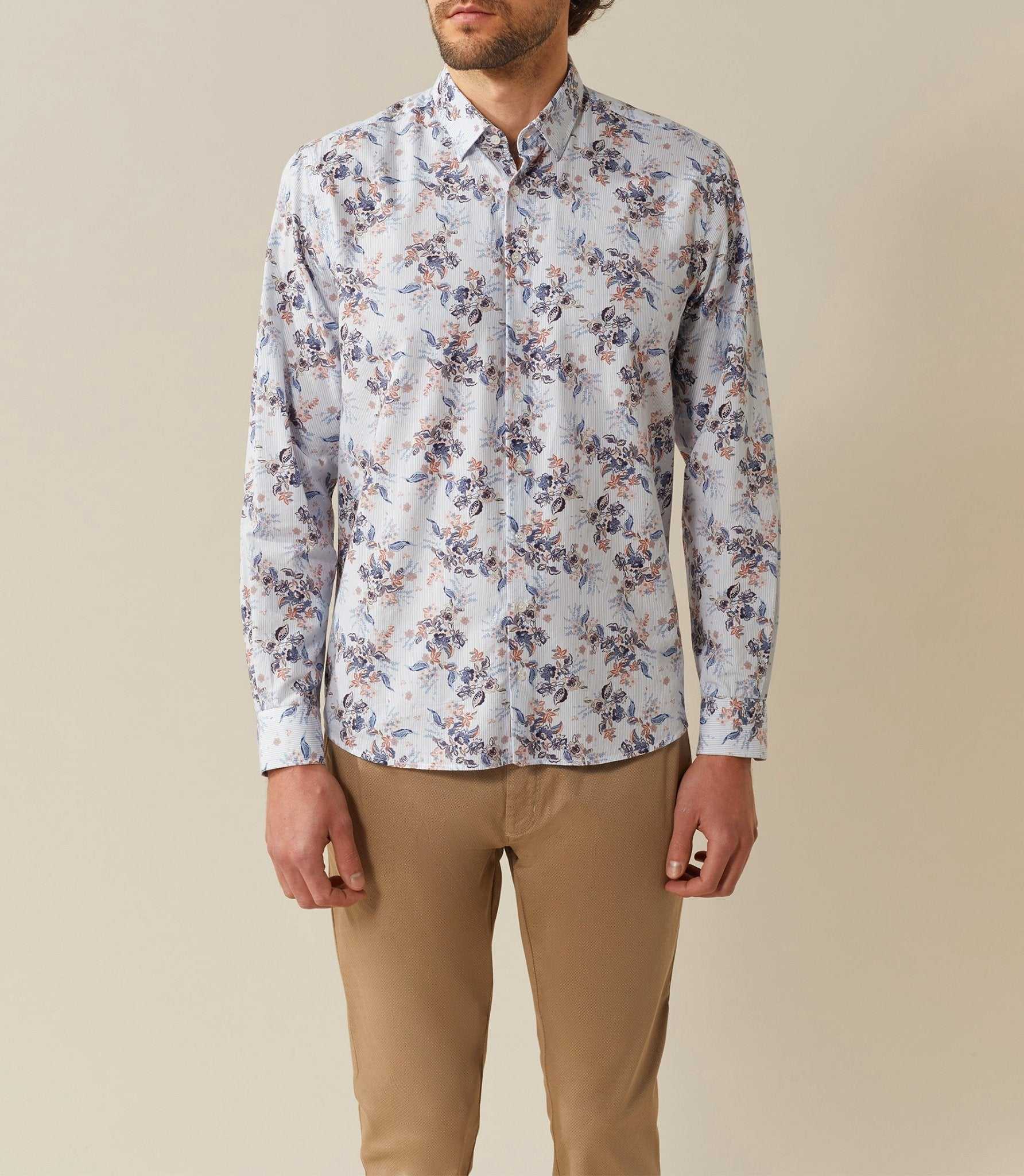 Chemise casual Bleu-ciel "Thibo" - Image 3