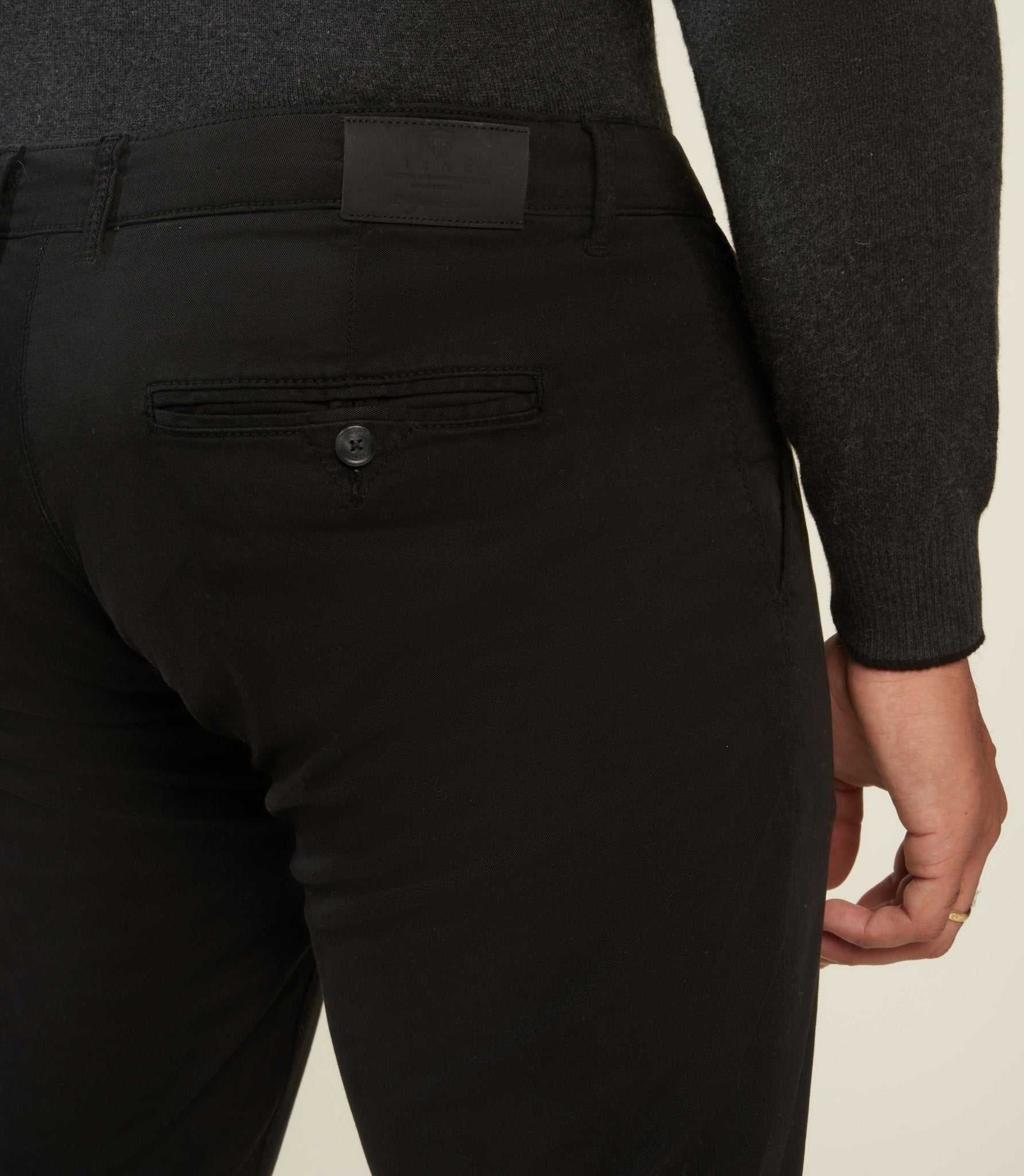 Pantalon chino noir VALORBT - Image 4