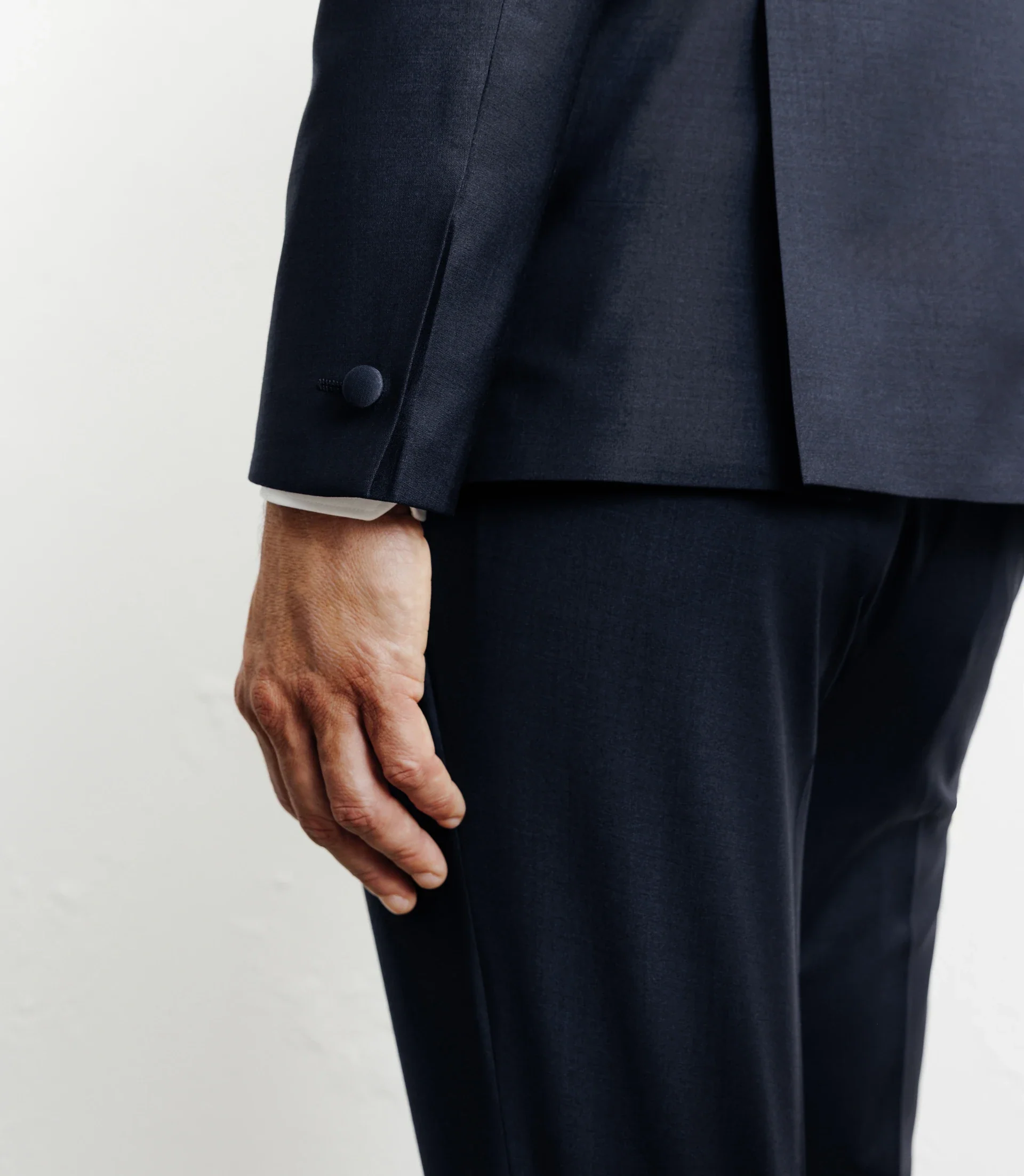 Costume col châle marine - Image 5