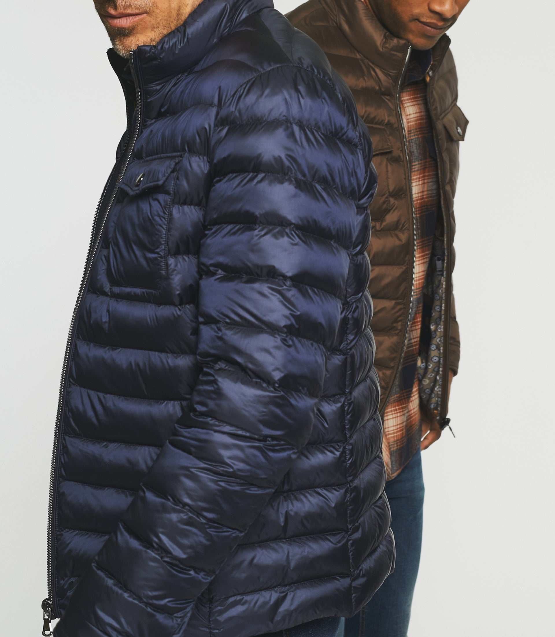 Doudoune manches longues marron MIGWEL - Image 6