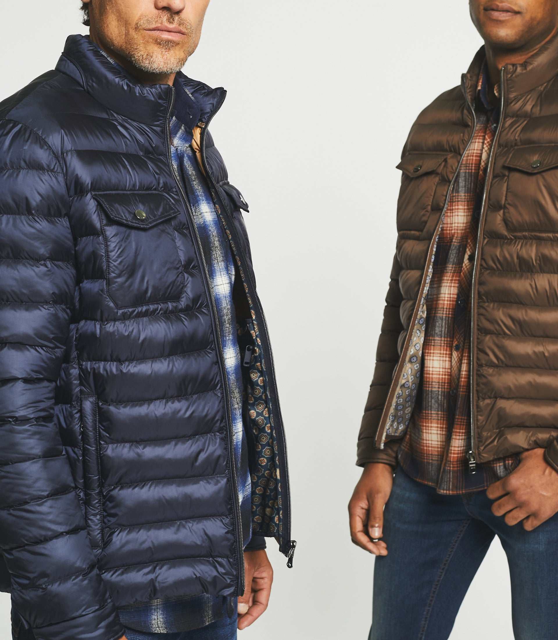 Doudoune manches longues marron MIGWEL - Image 7