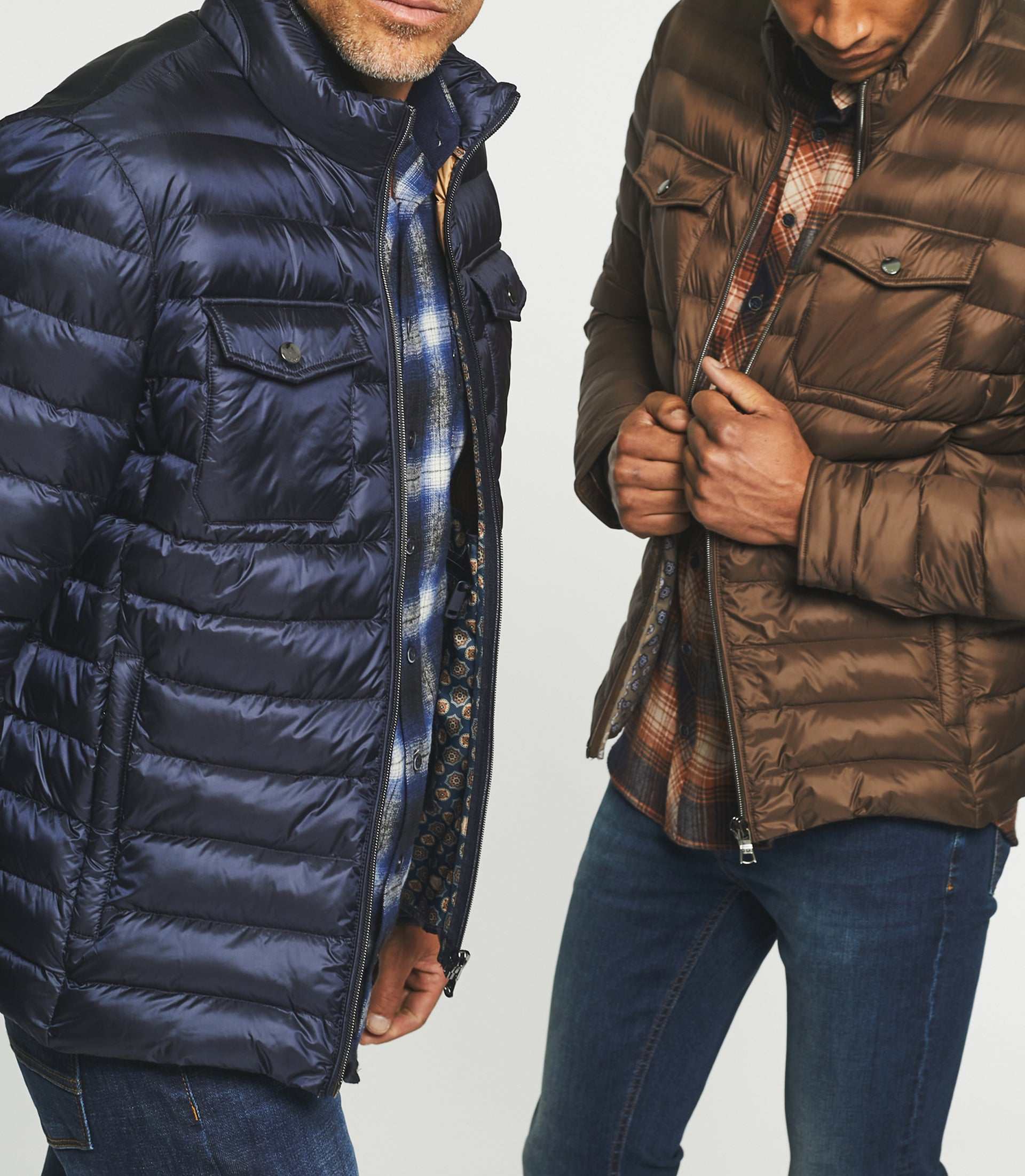 Doudoune manches longues marron MIGWEL - Image 8