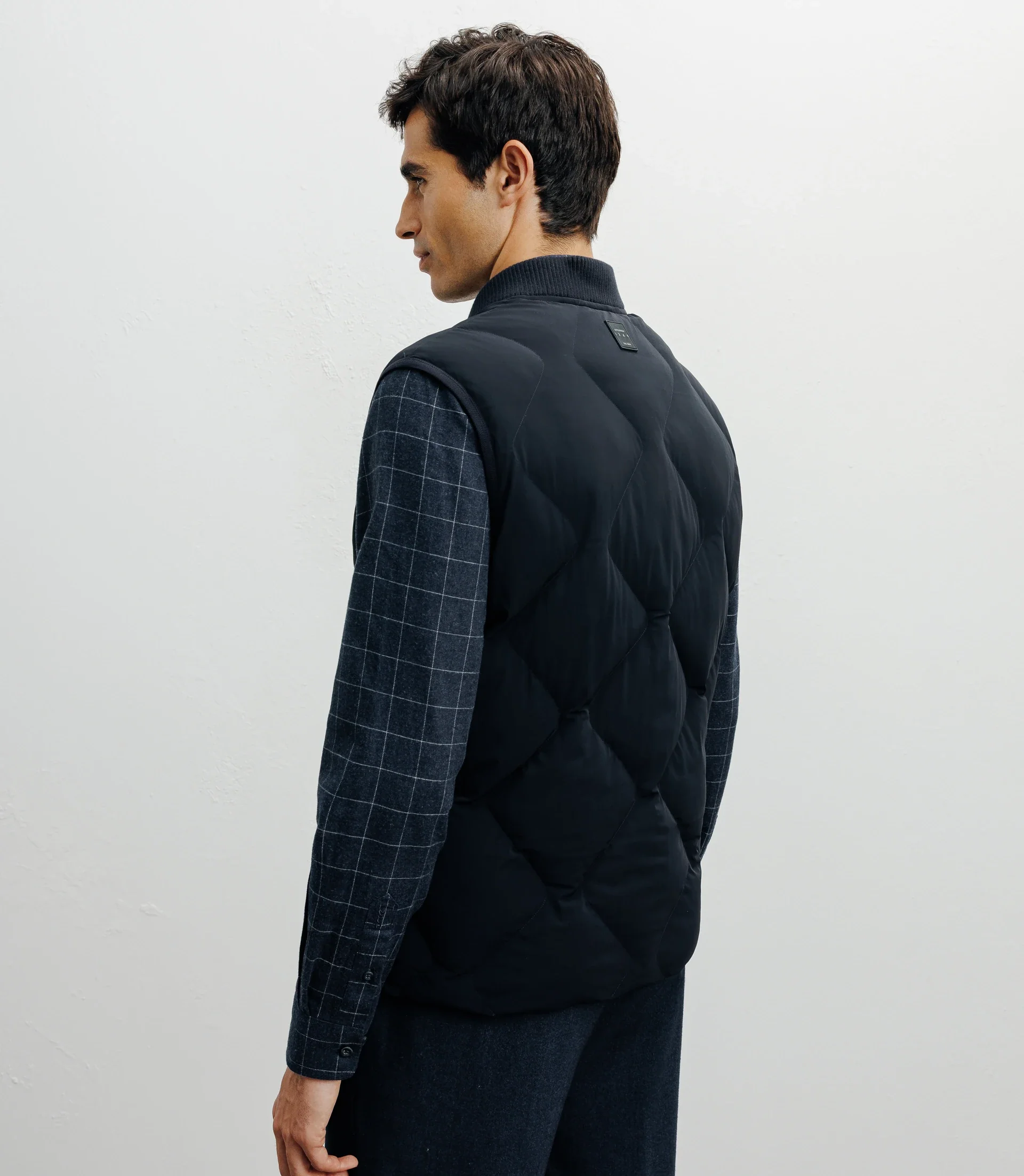 Doudoune sans manches marine - Image 4