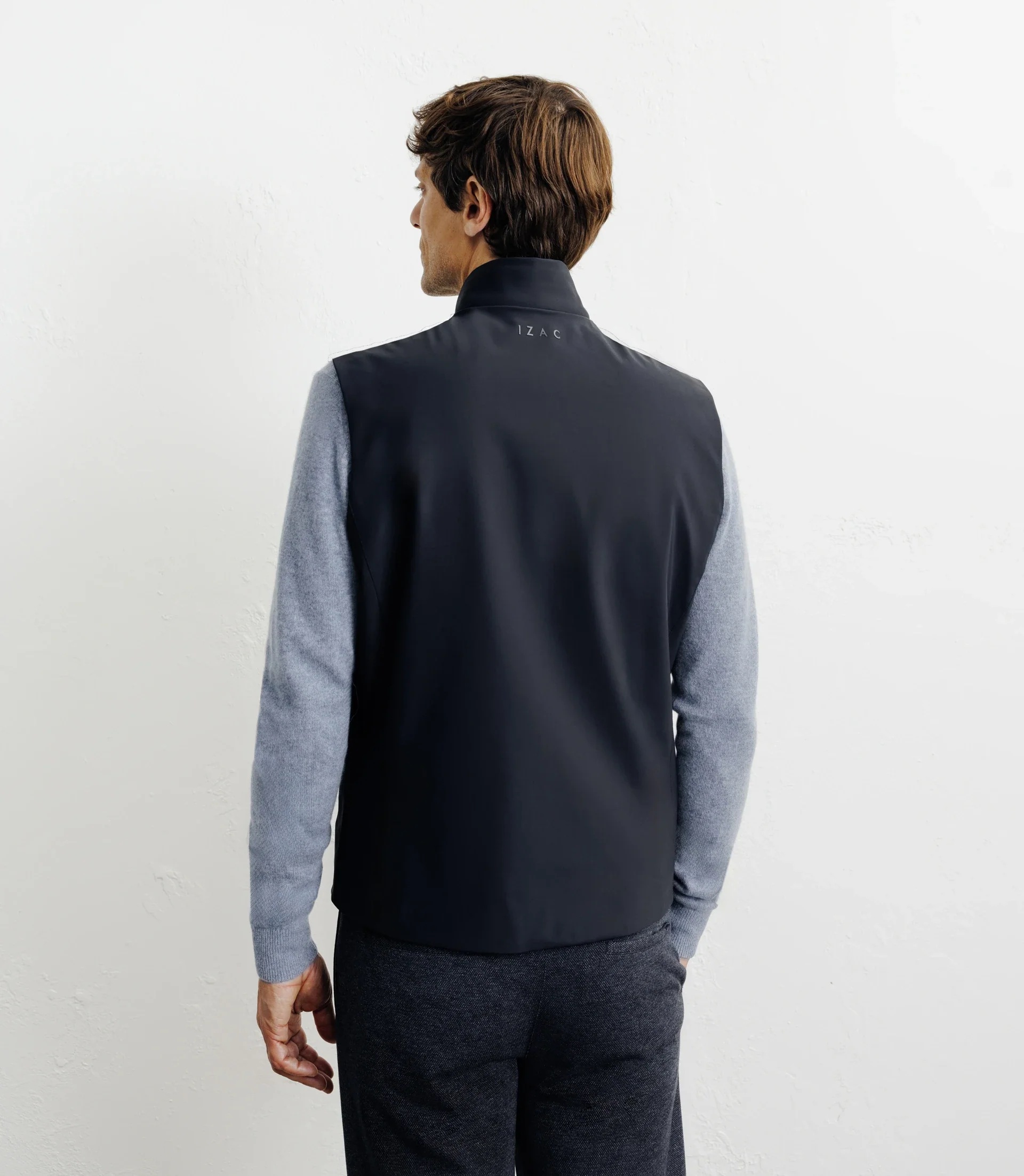 Doudoune sans manches marine - Image 4