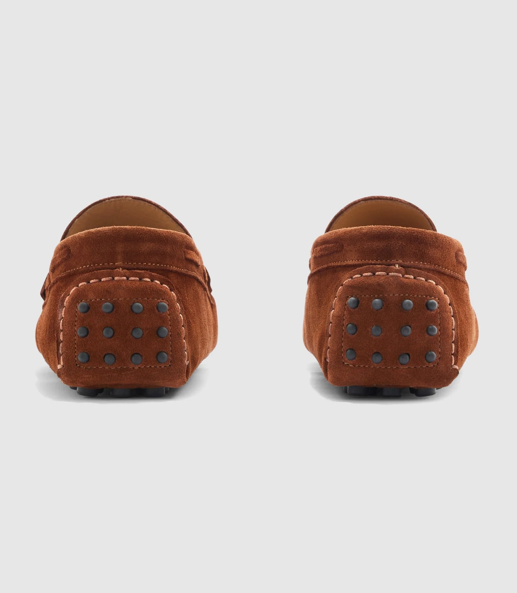 Mocassin en cuir velours camel "Eros" - Image 3