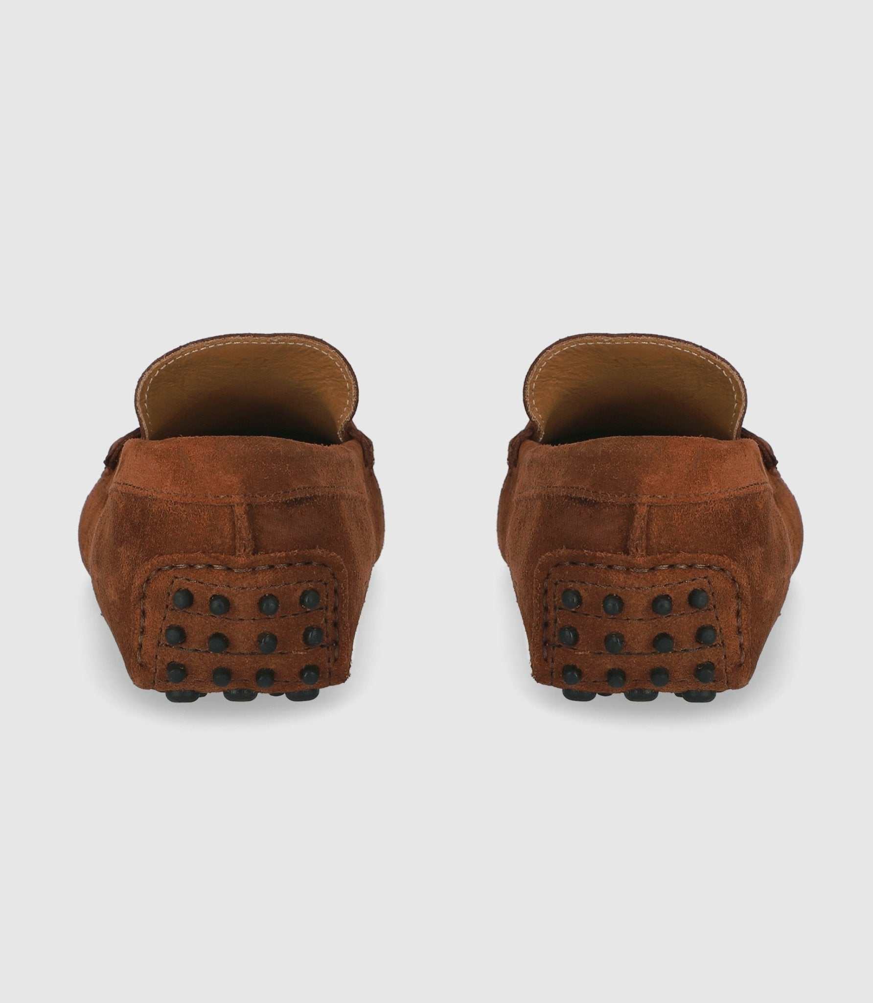 Mocassin en cuir velours camel "Eros 2" - Image 5