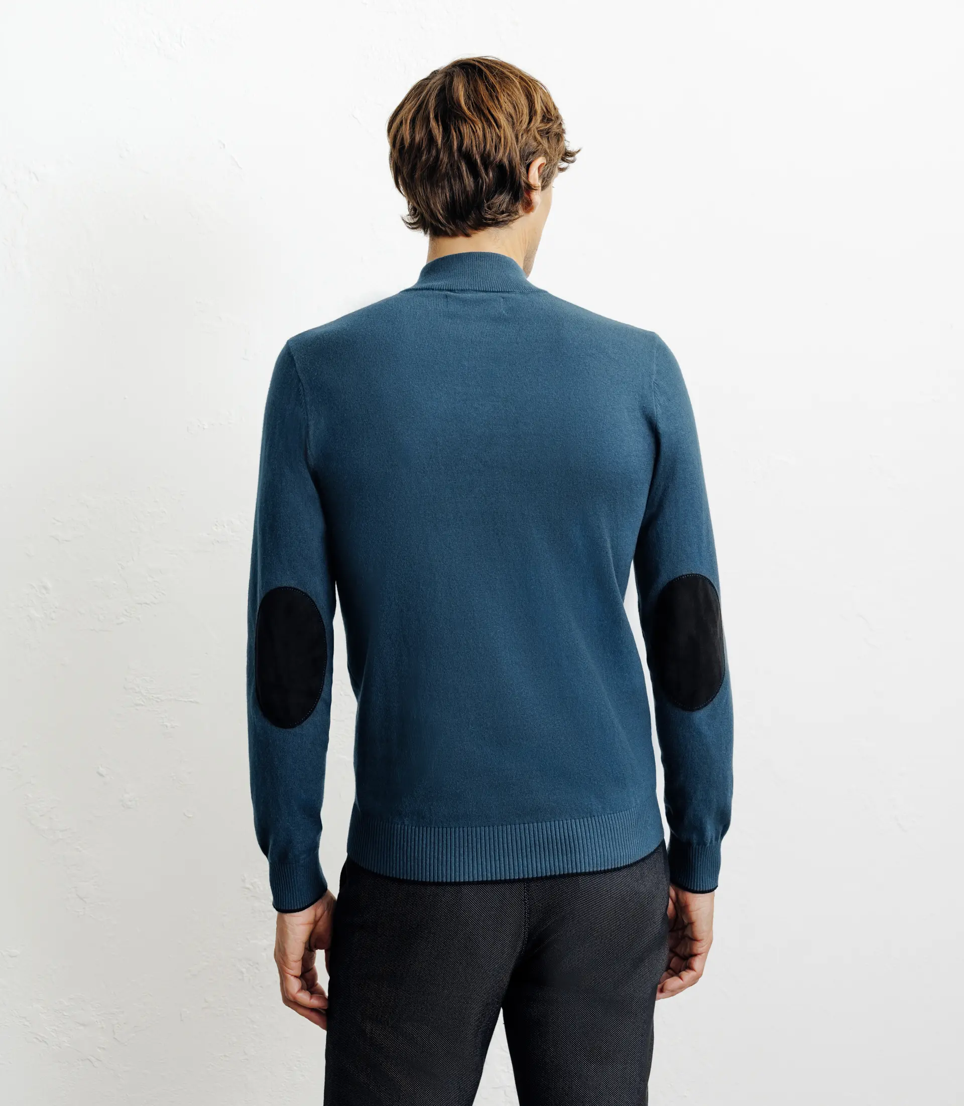 Pull col montant demi zippé canard - Image 4