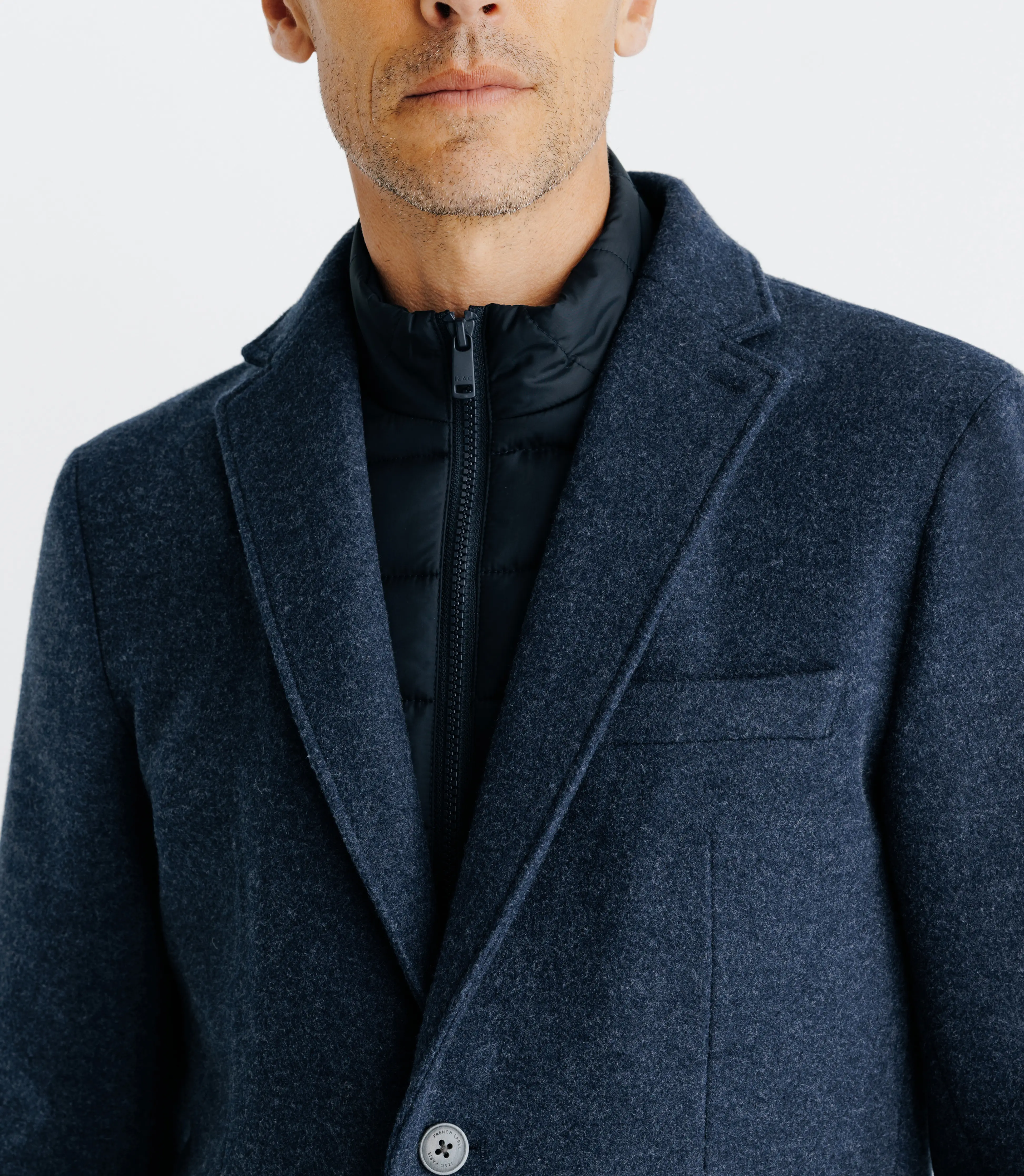 Veste avec parementure amovible denim - Image 3