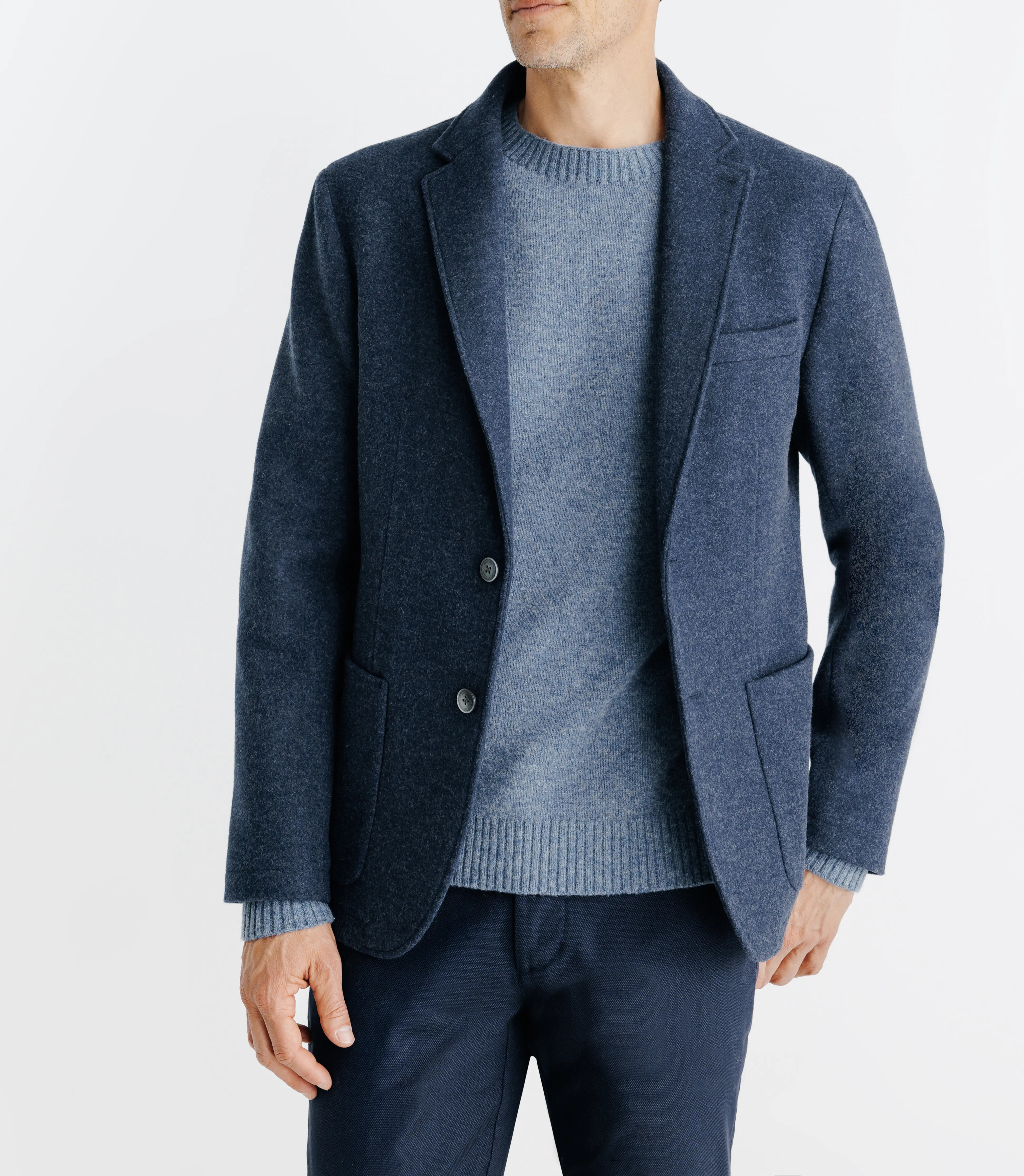 Veste avec parementure amovible denim - Image 4