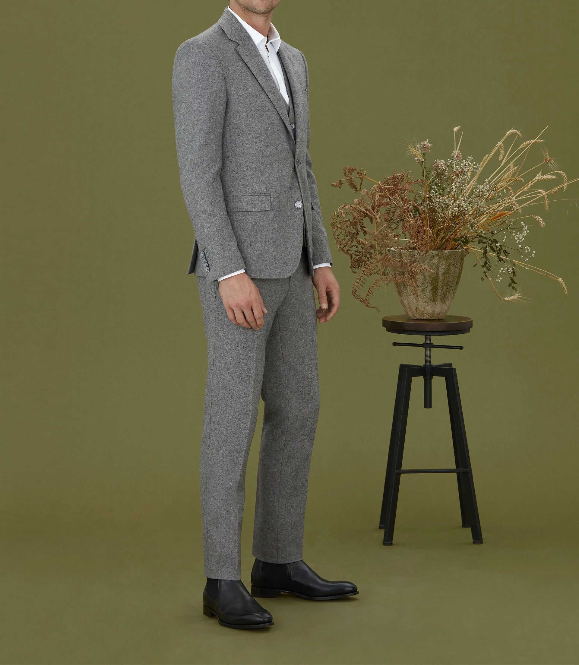 Veste ville  en tweed gris "Epatant" - Image 2